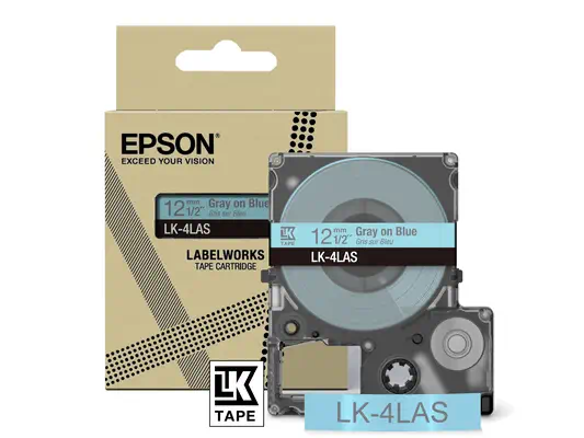 Epson LK-4LAS Gris, Bleu clair - Papier - visuel 4
