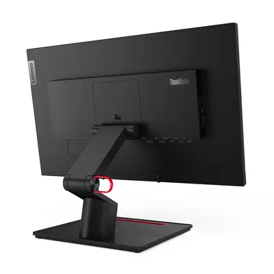 Lenovo ThinkVision T24t-20 LED display 60,5 cm (23.8") Lenovo - visuel 1 - hello RSE - À plat sur un bureau, en hauteur pour travailler debout ou accroché au mur