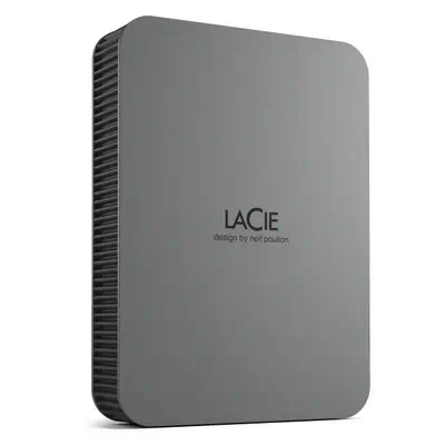 LaCie STLR5000400 disque dur externe 5 To USB Type-C 3.2 Gen 1 (3.1 Gen 1) Gris - Disque dur Externe - visuel 2
