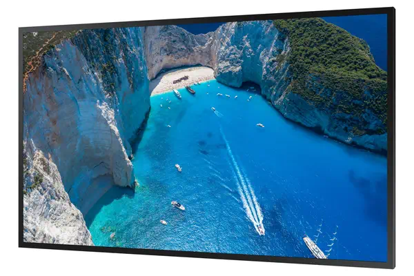 75" Window Signage OMA 4K Samsung - visuel 1 - hello RSE - Conversion ascendante UHD intelligente