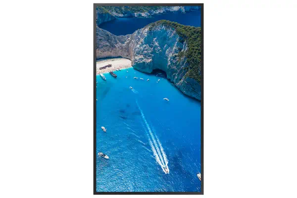 75" Window Signage OMA 4K Samsung - visuel 1 - hello RSE - Moderniser l'espace grâce à un design fin