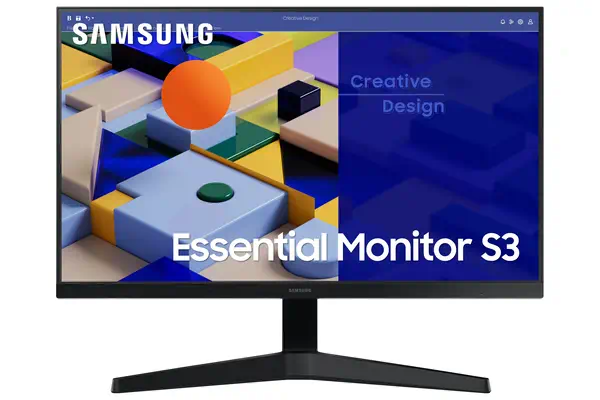27" Essential Monitor S3 S31C FHD - Samsung - Ecran Ordinateur - visuel 2