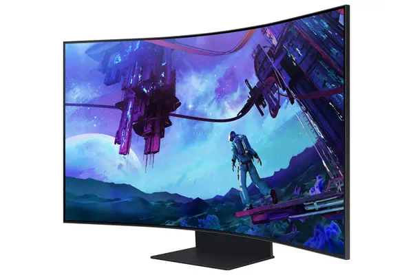 55" Odyssey Ark 2nd Gen. G97NC UHD 165Hz Samsung - visuel 1 - hello RSE - Une expérience cinématographique 4K améliorée par l'IA