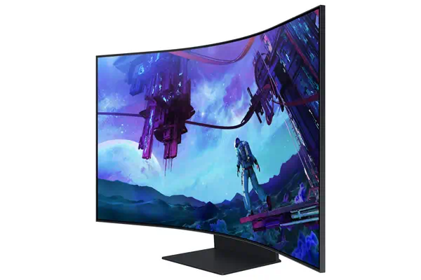 55" Odyssey Ark 2nd Gen. G97NC UHD 165Hz Samsung - visuel 1 - hello RSE - Ne vous laissez plus distraire par les reflets