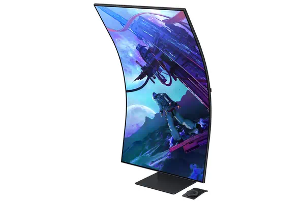 55" Odyssey Ark 2nd Gen. G97NC UHD 165Hz Samsung - visuel 1 - hello RSE - Une télécommande exclusive à votre service