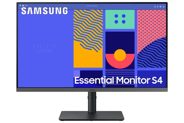 27" Essential Monitor S4 S43GC FHD 100Hz Samsung - visuel 1 - hello RSE - Des performances fluides pour vos contenus