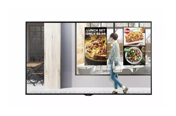 LG 49XS2E-B Écran d'affichage dynamique Écran plat de signalisation numérique 124,5 cm (49") IPS 250 - Affichage dynamique - visuel 1