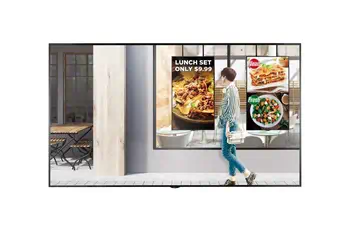 LG 75XS2E-B Écran d'affichage dynamique Écran plat de signalisation numérique 190,5 cm (75") LED 250 revendeur officiel