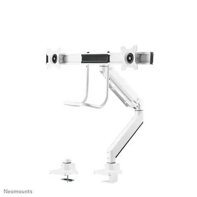 Neomounts NM-D775DXWHITE Support d'écran à fixer 10-32" - ressort à gaz - Topfix - arrêt 180° - Support Fixe & Mobile - visuel 8