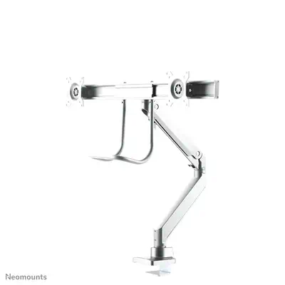 Neomounts NM-D775DXWHITE Support d'écran à fixer 10-32" - ressort à gaz - Topfix - arrêt 180° - Support Fixe & Mobile - visuel 2