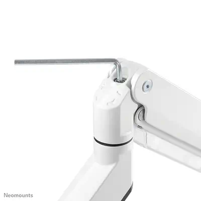Neomounts NM-D775DXWHITE Support d'écran à fixer 10-32" - ressort à gaz - Topfix - arrêt 180° - Support Fixe & Mobile - visuel 9