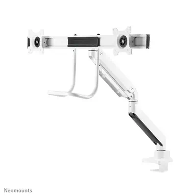 Neomounts NM-D775DXWHITE Support d'écran à fixer 10-32" - ressort à gaz - Topfix - arrêt 180° - Support Fixe & Mobile - visuel 4