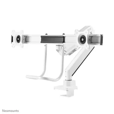 Neomounts NM-D775DXWHITE Support d'écran à fixer 10-32" - ressort à gaz - Topfix - arrêt 180° - Support Fixe & Mobile - visuel 5
