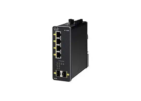 Cisco IE 1000-4P2S-LM Géré Gigabit Ethernet (10/100/1000) Connexion Ethernet, supportant l'alimentat - Switchs et Hubs - visuel 1