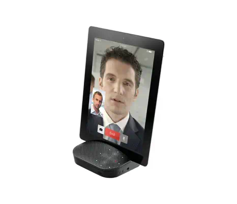 Logitech 980-000742 haut-parleur Téléphone portable USB/Bluetooth Noir Logitech - visuel 1 - hello RSE - DES CONFÉRENCES MAINS LIBRES