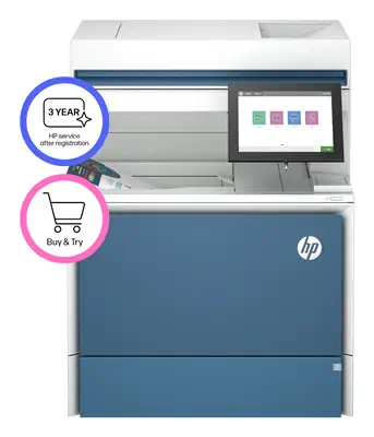 Imprimante multifonction HP Color LaserJet Enterprise 6800dn - Multifonctions Laser - visuel 10
