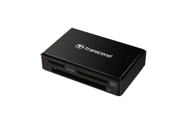 Transcend RDF8 lecteur de carte mémoire Micro-USB Noir - Accessoire Stockage - visuel 2
