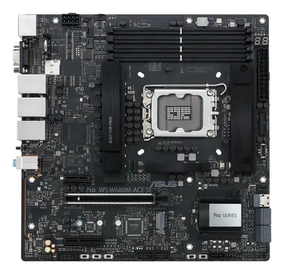ASUS PRO WS W680M-ACE SE Intel W680 LGA Asus - visuel 1 - hello RSE - Validation solide de la compatibilité