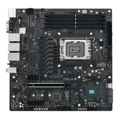 Vente ASUS PRO WS W680M-ACE SE LGA1700 microATX 4DDR5 ASUS au meilleur prix - visuel 4