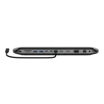 Belkin INC014BTSGY station d'accueil Avec fil USB 3.2 Gen 2 (3.1 Gen 2) Type-C Noir, Gris - Station d'accueil pour portable - visuel 2