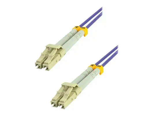 MCL LC/LC Multimode duplex 50/125 OM4 optical fiber - 25m - Câble RJ et Fibre optique - visuel 1