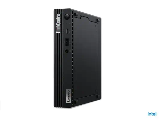 Lenovo ThinkCentre M60e Intel® Core™ i5 i5-1035G1 8 Go DDR4-SDRAM 256 Go SSD Windows 10 Pro Mini PC  - Unité Centrale - visuel 2