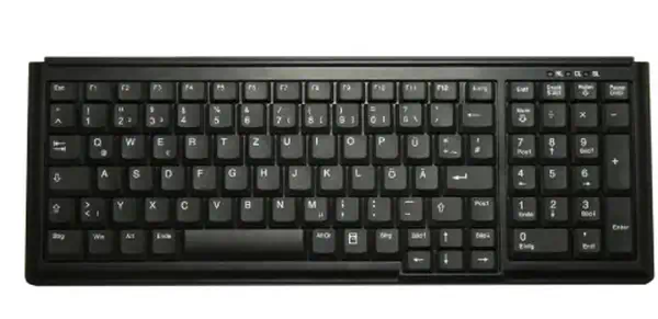 Contour Design Active Key AK-7000 clavier Maison USB QWERTZ Allemand Noir - Clavier - visuel 1