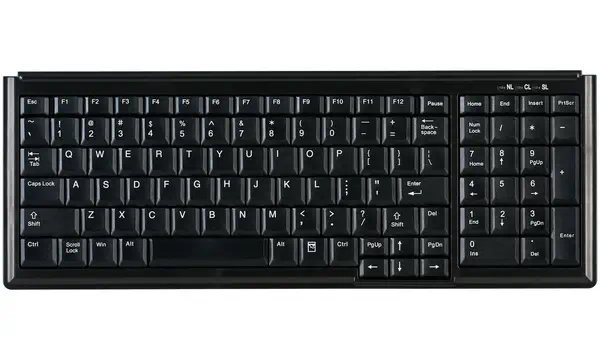 Contour Design Active Key AK-7000 clavier Maison USB QWERTZ Allemand Noir - Clavier - visuel 1
