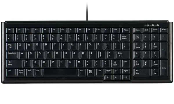 Contour Design Active Key AK-7000 clavier Industriel USB QWERTZ Allemand Noir - Clavier - visuel 1