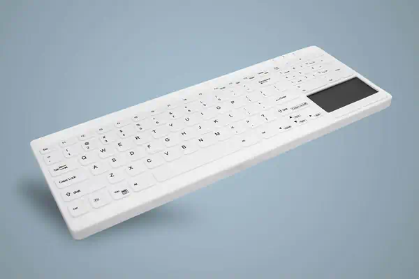 Active Key AK-C7412 clavier Industriel USB Français Blanc - Clavier - visuel 2