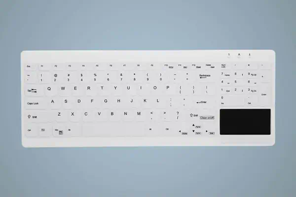 Active Key AK-C7412 clavier Industriel USB Français Blanc - Clavier - visuel 1