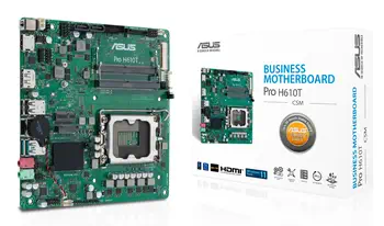 ASUS PRO H610T-CSM Intel H610 LGA 1700 Thin Mini ITX achat responsable