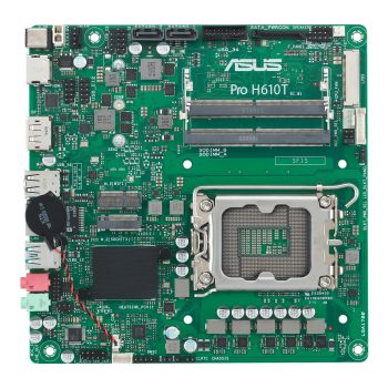 Revendeur officiel ASUS PRO H610T-CSM LGA1700 2DDR4 Thin Mini ITX