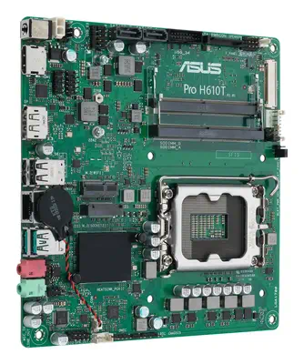 ASUS PRO H610T-CSM Intel H610 LGA 1700 Thin Mini ITX - Asus - Carte mère - visuel 3