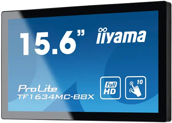 iiyama ProLite TF1634MC-B8X écran plat de PC 39,6 cm (15.6") 1920 x 1080 pixels Full HD LED Écran ta - Ecran Ordinateur - visuel 4