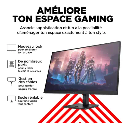 Écran gamer QHD 165 Hz OMEN 31,5 pouces HP - visuel 1 - hello RSE - Technologie AMD FreeSync™ Premium