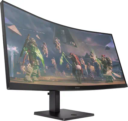 Écran gamer incurvé WQHD 165 Hz OMEN 34 HP - visuel 1 - hello RSE - OMEN Gaming Hub