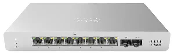 Cisco Meraki MS120-8FP Géré L2 Gigabit Ethernet (10/100/1000) Connexion Ethernet, supportant l'alime - Switchs et Hubs - visuel 1