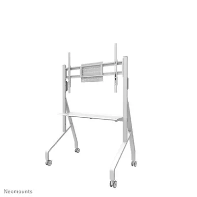 Neomounts FL50-525WH1 Support au sol mobile pour écran 55-86" - étagère multimédia incluse - install - Accessoire Vidéoprojecteur - visuel 2
