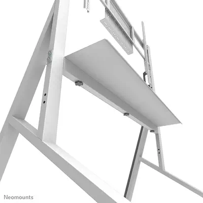 Neomounts FL50-525WH1 Support au sol mobile pour écran 55-86" - étagère multimédia incluse - install - Accessoire Vidéoprojecteur - visuel 9