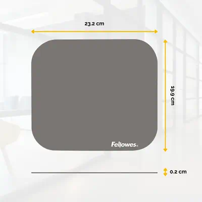 Fellowes 58023 tapis de souris Gris - Tapis - visuel 2