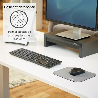 Fellowes 58023 tapis de souris Gris - Tapis - visuel 4