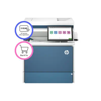 Imprimante HP Color LaserJet Enterprise Flow MFP 5800zf - Multifonctions Laser - visuel 10