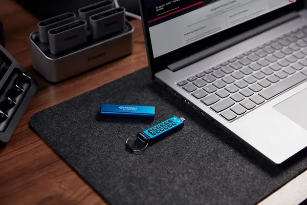 IronKey Keypad 200C USB-C de 256 Go, FIPS 140-3 niveau 3 AES-256 - Kingston - Adaptateur stockage - visuel 9