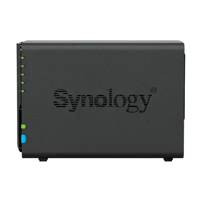 Synology DiskStation DS224+ serveur de stockage NAS Bureau Intel® Celeron® J4125 2 Go DDR4 0 To Noir - Serveur NAS - visuel 3