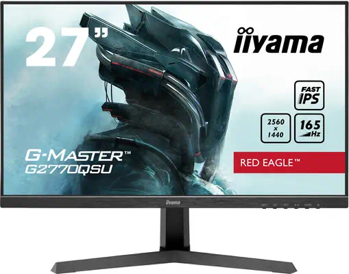 iiyama G-MASTER G2770QSU-B1 écran plat de PC 68,6 cm (27") 2560 x 1440 pixels Wide Quad HD LCD Noir - Ecran Ordinateur - visuel 2