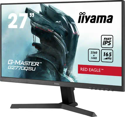 iiyama G-MASTER G2770QSU-B1 écran plat de PC 68,6 cm (27") 2560 x 1440 pixels Wide Quad HD LCD Noir - Ecran Ordinateur - visuel 4