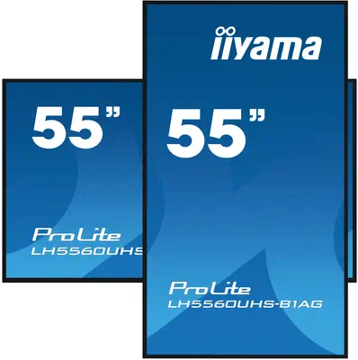 iiyama LH5560UHS-B1AG Écran d'affichage dynamique Carte A numérique 139,7 cm (55") LED Wifi 500 cd/m - Affichage dynamique - visuel 7