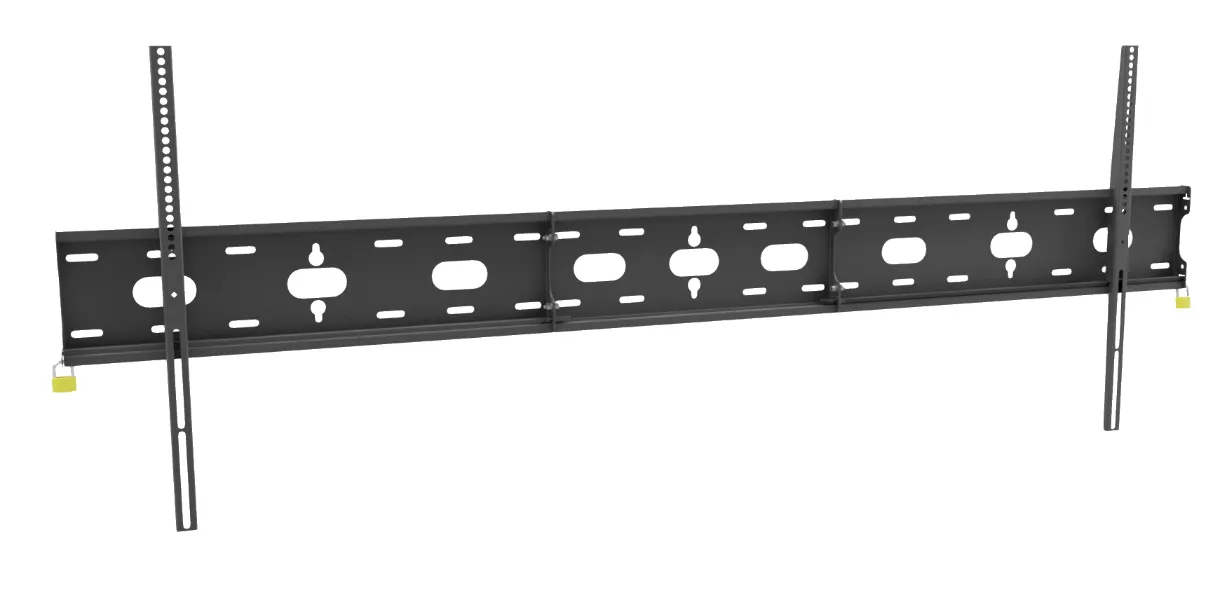 iiyama MD-WM15060 support d'écran plat pour bureau 2,67 m (105") Mur Noir - Accessoire ENI, TBI et VPI - visuel 1