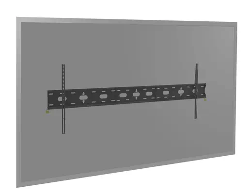 iiyama MD-WM15060 support d'écran plat pour bureau 2,67 m (105") Mur Noir - Support Fixe & Mobile - visuel 2